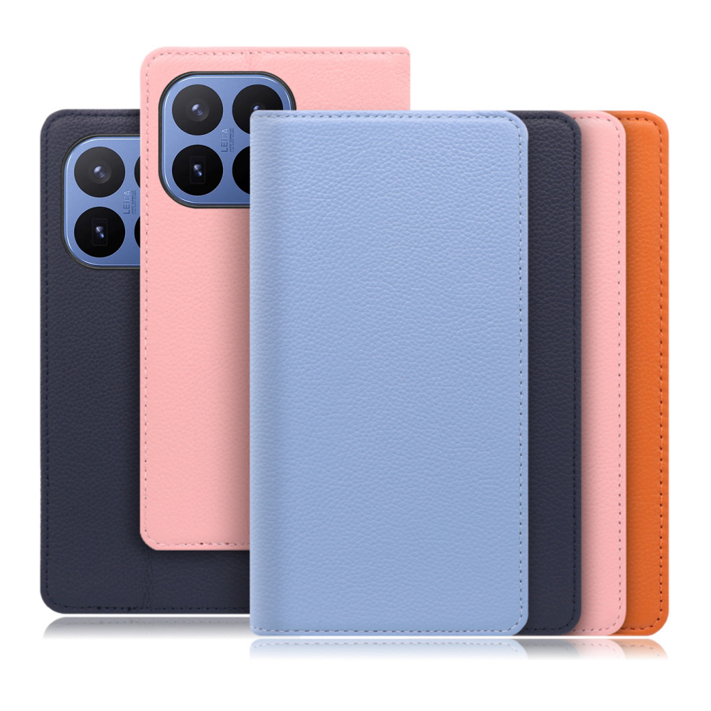 [ LOOF PASTEL ] Xiaomi 17T Pro シャオミ スマホケース ケース カバー 手帳型ケース カード収納 マグネット付き 本革 ベルトなし [ Xiaomi 17T Pro ]