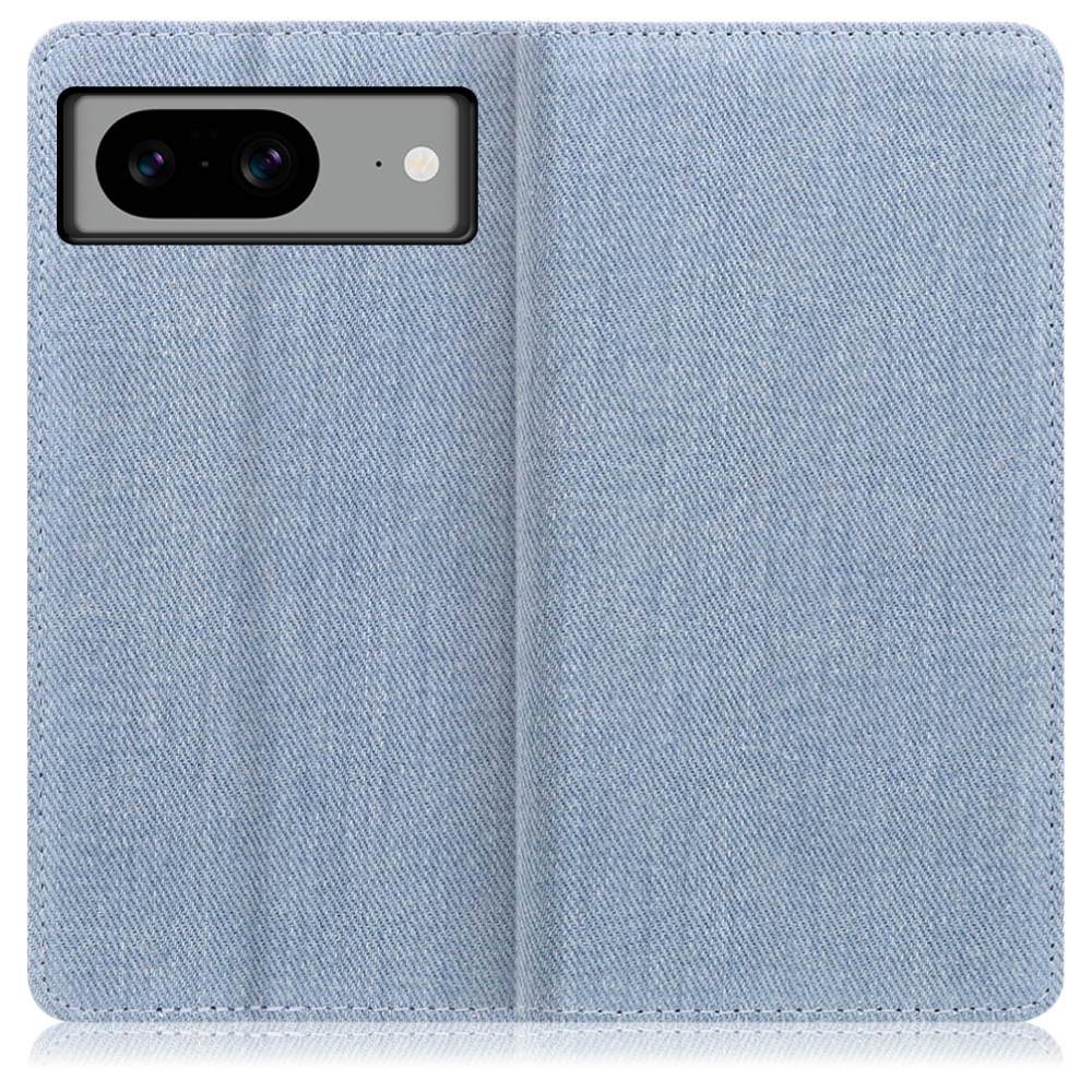 [ LOOF DENIM ] Google pixel 8 googlepixel8 Pixel8 ピクセル8 スマホケース ケース カバー 手帳型ケース カード収納 マグネット付き デニム ベルトなし [ Google Pixel 8 ]