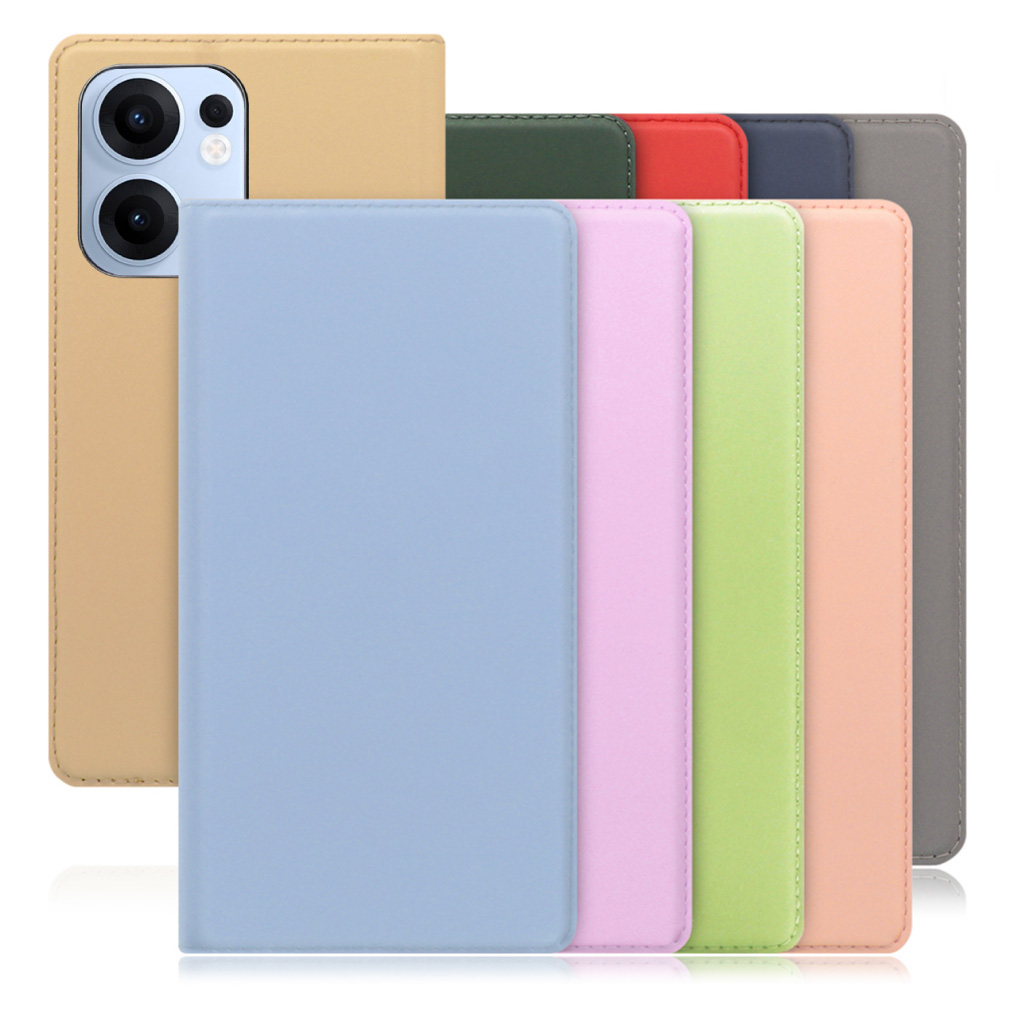 [ LOOF SKIN SLIM ] OPPO Reno13 A  スマホケース ケース カバー 手帳型ケース カード収納 マグネット付き ベルトなし [ OPPO Reno13 A ]