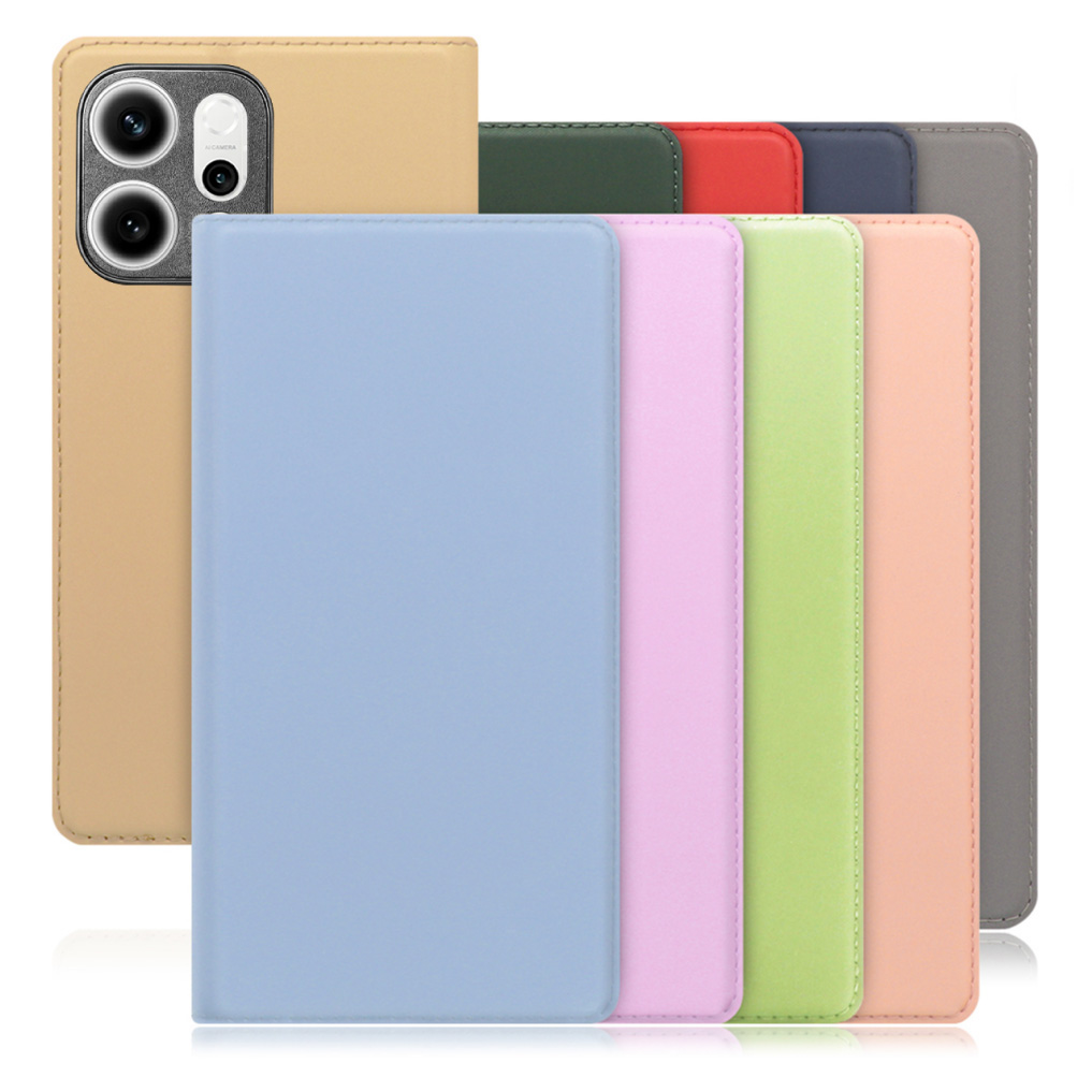 [ LOOF SKIN SLIM ] OPPO Reno14 5G  スマホケース ケース カバー 手帳型ケース カード収納 マグネット付き ベルトなし [ OPPO Reno14 5G ]