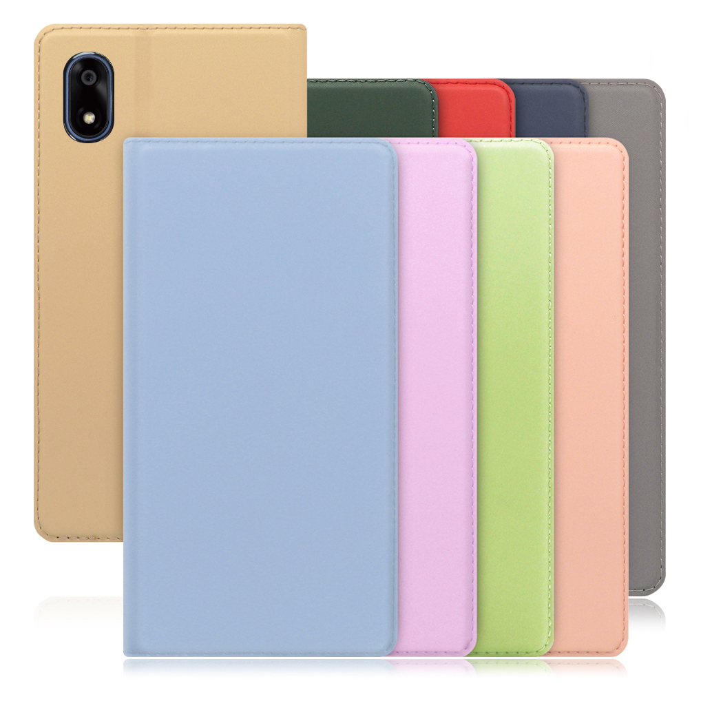 [ LOOF SKIN SLIM ] かんたんスマホ4 A402ZT ZTE スマホケース ケース カバー 手帳型ケース カード収納 マグネット付き ベルトなし [ かんたんスマホ4 ]