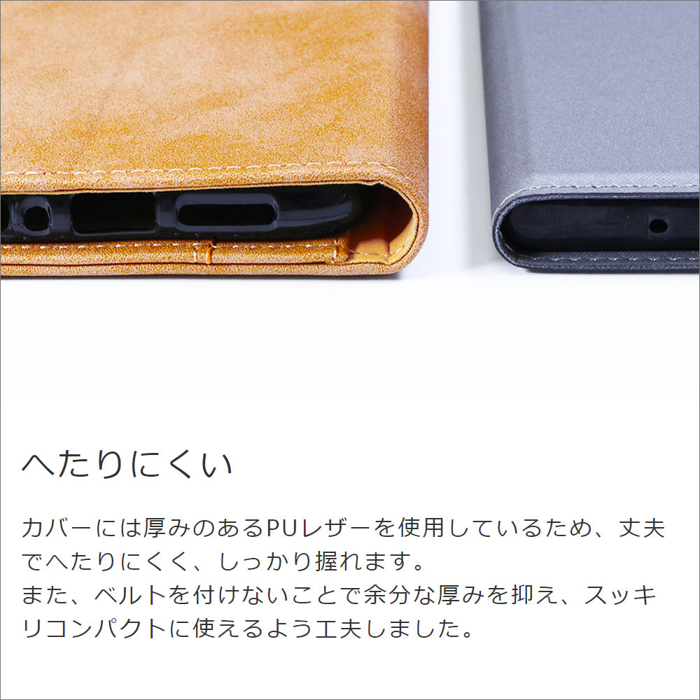 [ LOOF VINTAGE ] AQUOS wish3 SH-53D / A303SH / A302SH  スマホケース ケース カバー 手帳型ケース カード収納 マグネット付き ベルトなし [ AQUOS wish3 ]