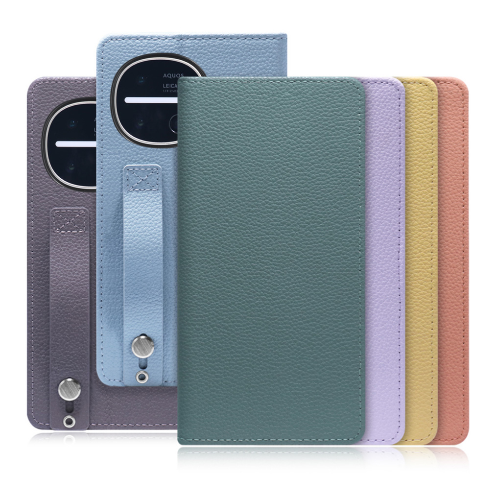 [ LOOF HOLD ] AQUOS R11 SH-51G SH-M35 スマホケース ケース カバー 手帳型ケース 背面ベルト カード収納 本革 マグネットなし [ AQUOS R11 ]