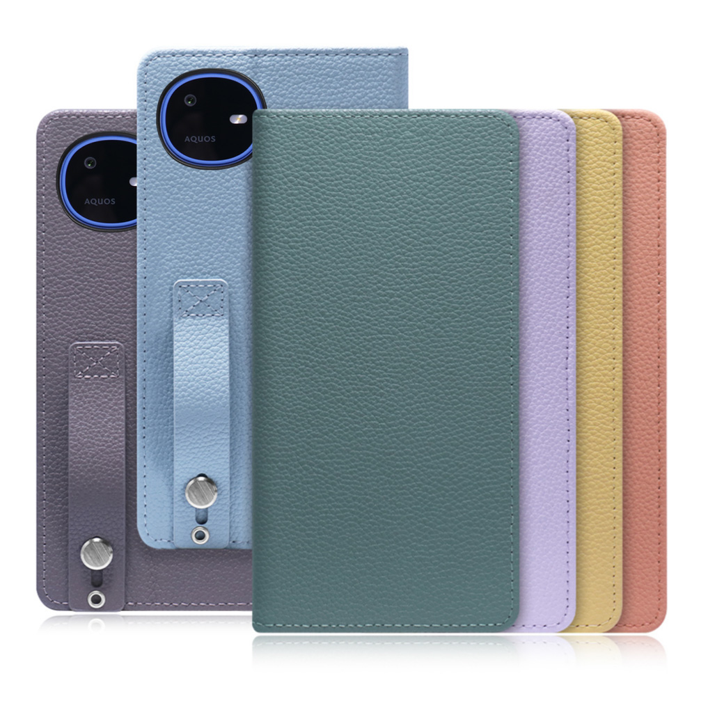 [ LOOF HOLD ] AQUOS wish6 SH-M36 スマホケース ケース カバー 手帳型ケース 背面ベルト カード収納 本革 マグネットなし [ AQUOS wish6 ]