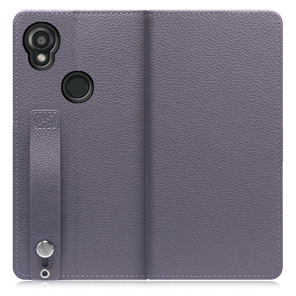 [ LOOF HOLD ] KYOCERA DIGNO SX3 KYG02 dignosx3 ディグノ 京セラ KYOCERA スマホケース ケース カバー 手帳型ケース 背面ベルト カード収納 本革 マグネットなし [ DIGNO SX3 KYG02 / グレージュ ]