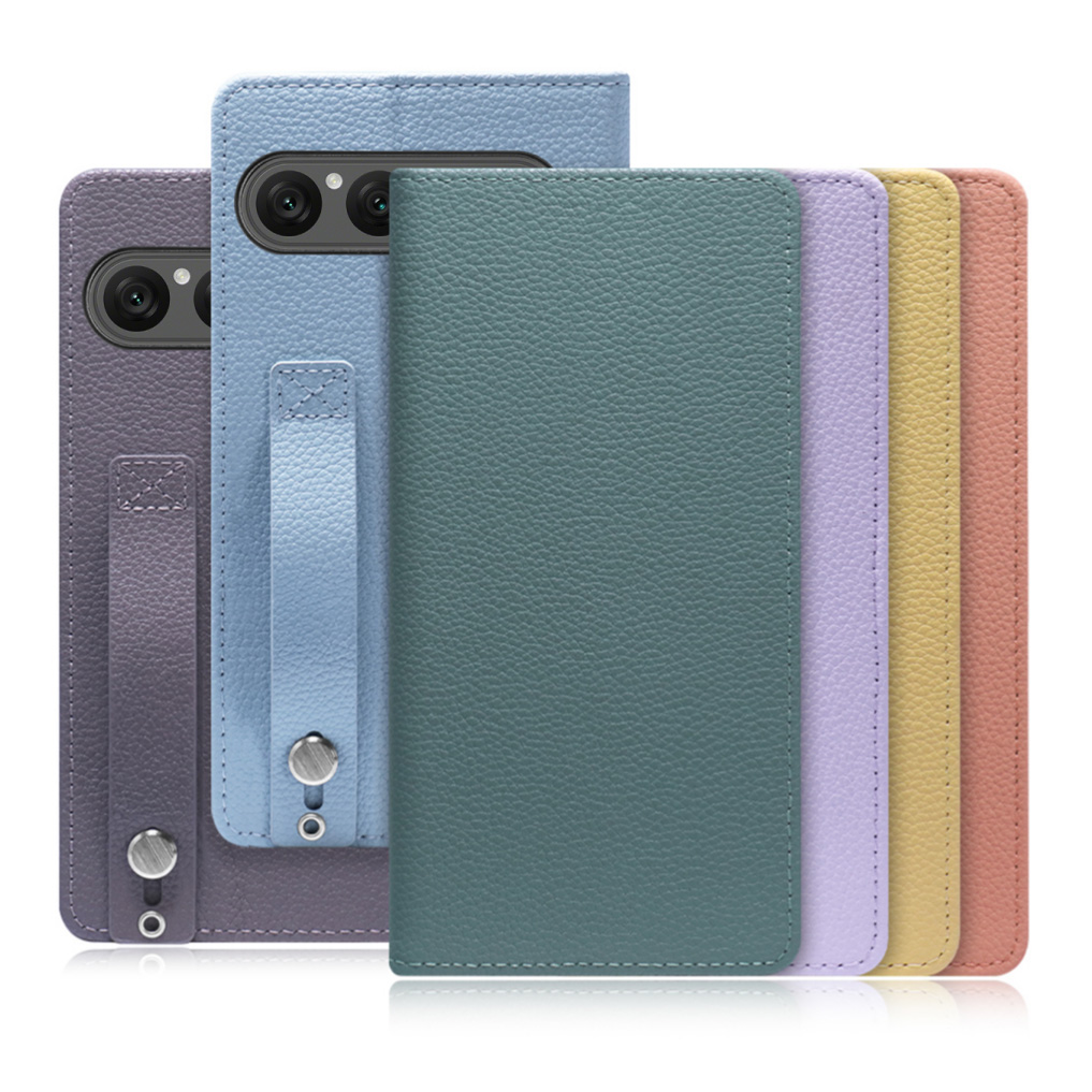 [ LOOF HOLD ] Xperia 10 VII エクスペリア XQ-FE44 スマホケース ケース カバー 手帳型ケース 背面ベルト カード収納 本革 マグネットなし [ Xperia 10 VII 用 ]