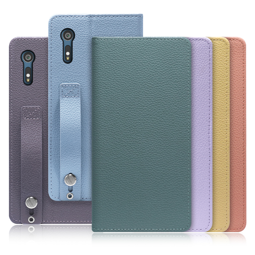 [ LOOF HOLD ] Xperia XZ / XZs xperiaxz xperiaxzs スマホケース ケース カバー 手帳型ケース 背面ベルト カード収納 本革 マグネットなし [ Xperia XZ / XZs ]