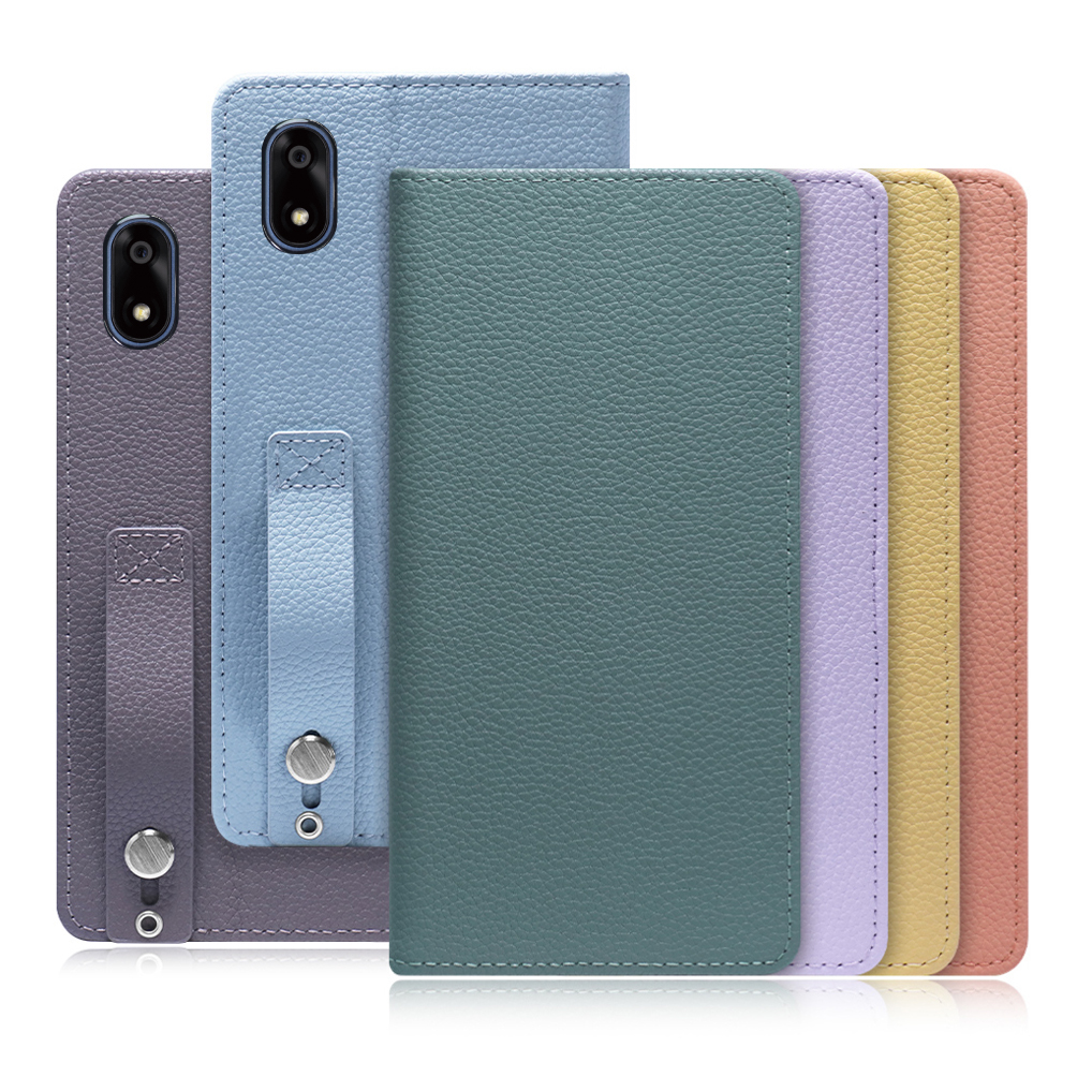 [ LOOF HOLD ] かんたんスマホ4 A402ZT ZTE スマホケース ケース カバー 手帳型ケース 背面ベルト カード収納 本革 マグネットなし [ かんたんスマホ4 ]