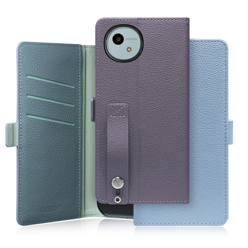 [ LOOF HOLD ] AQUOS wish4  スマホケース ケース カバー 手帳型ケース 背面ベルト カード収納 本革 マグネット [ AQUOS wish4 ]