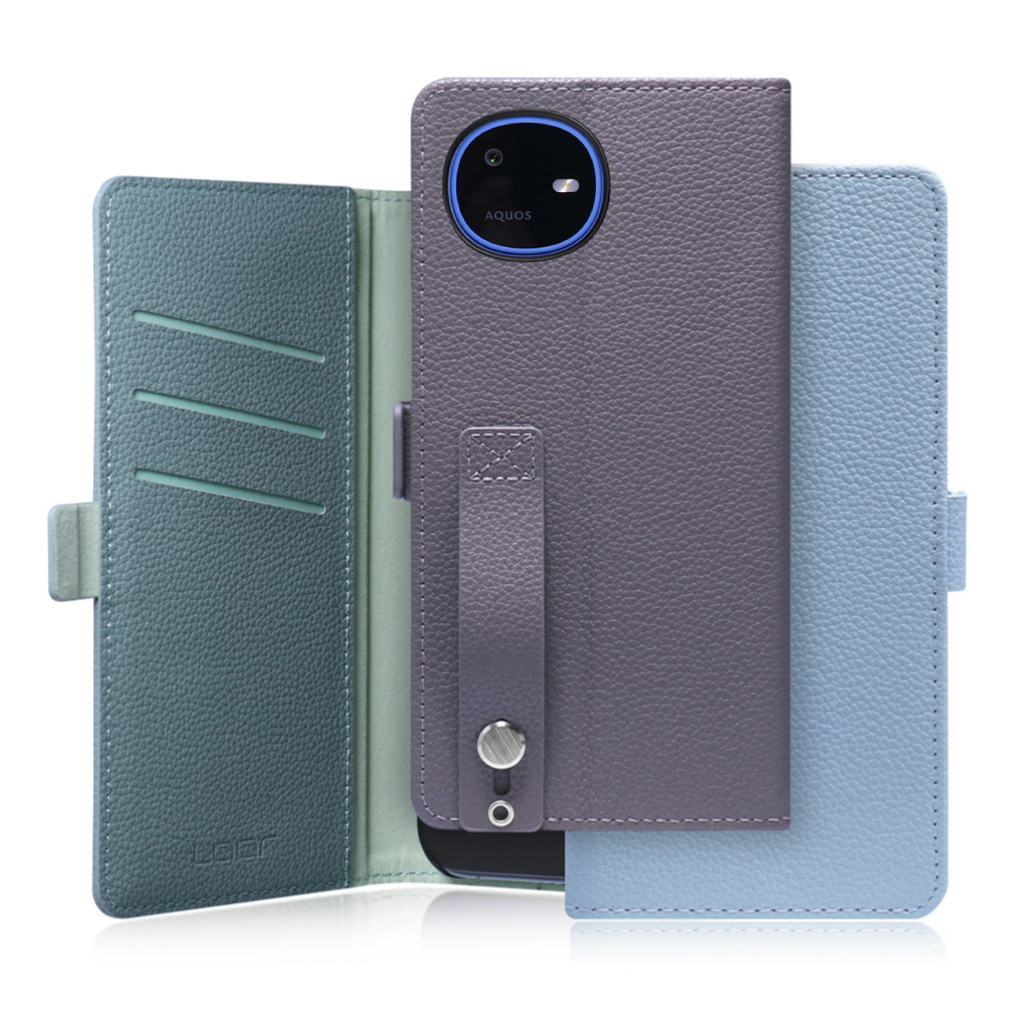 [ LOOF HOLD ] AQUOS wish6 SH-M36 スマホケース ケース カバー 手帳型ケース 背面ベルト カード収納 本革 マグネット [ AQUOS wish6 ]