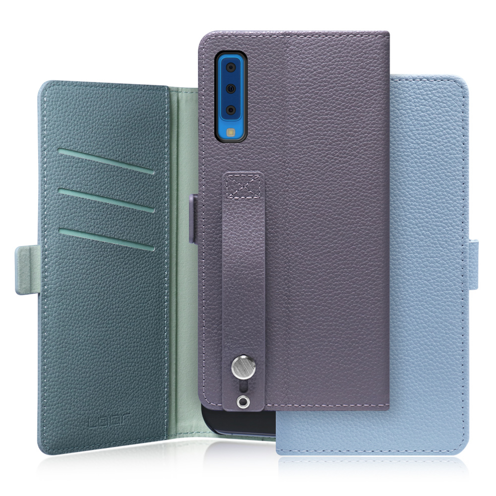 [ LOOF HOLD ] Galaxy A7 SM-A750C galaxya7 スマホケース ケース カバー 手帳型ケース 背面ベルト カード収納 本革 マグネット [ Galaxy A7 ]