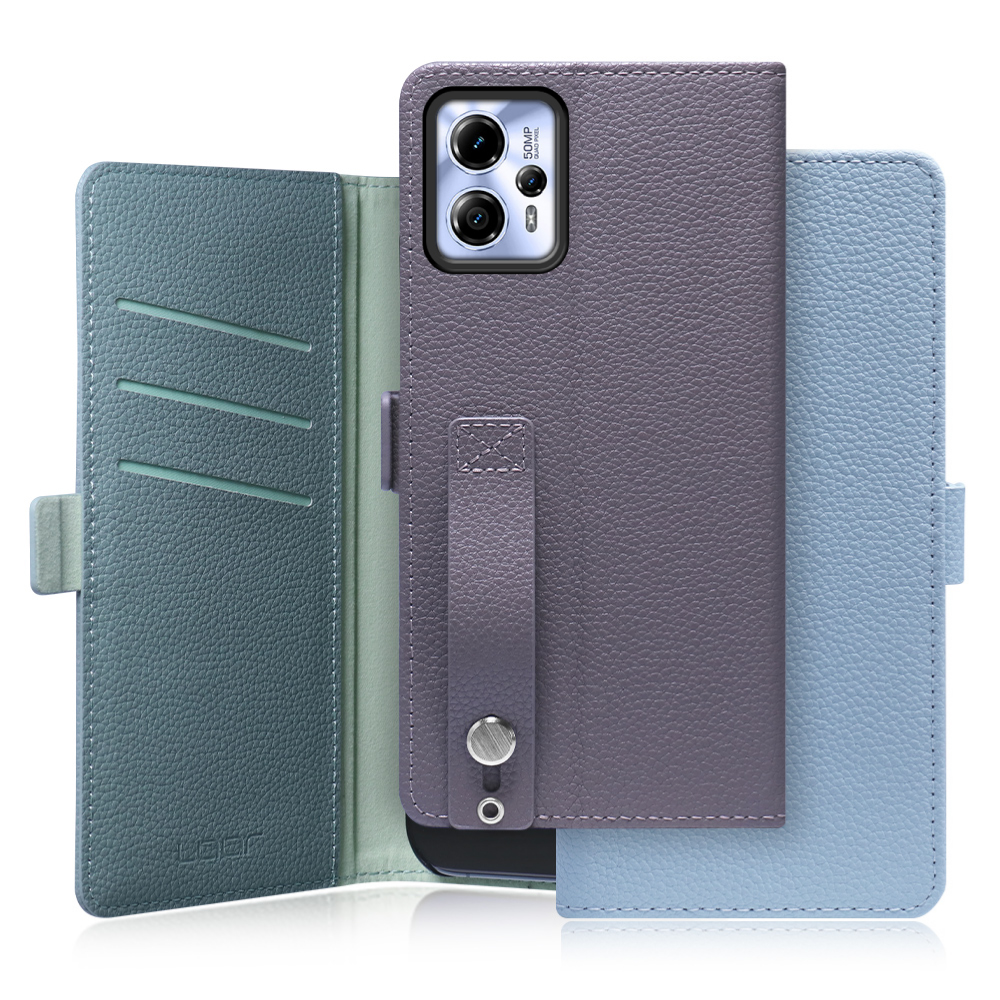 [ LOOF HOLD ] moto g13 motog13 スマホケース ケース カバー 手帳型ケース 背面ベルト カード収納 本革 マグネット [ moto g13 ]