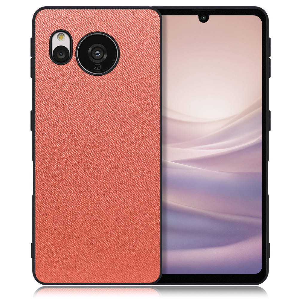 [ LOOF CASUAL-SHELL ] AQUOS sense7 Plus sense7plus 7plus sense 7 スマホケース 背面 ケース カバー ハードケース ストラップホール [ AQUOS sense7 Plus / コスモス ]