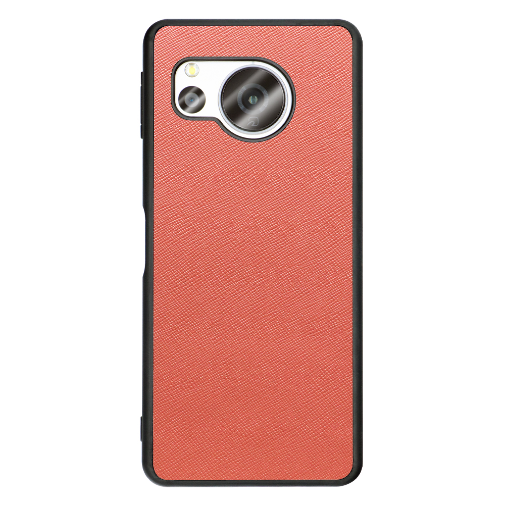 [ LOOF CASUAL-SHELL ] AQUOS sense8 スマホケース 背面 ケース カバー ハードケース ストラップホール [ コスモス ]
