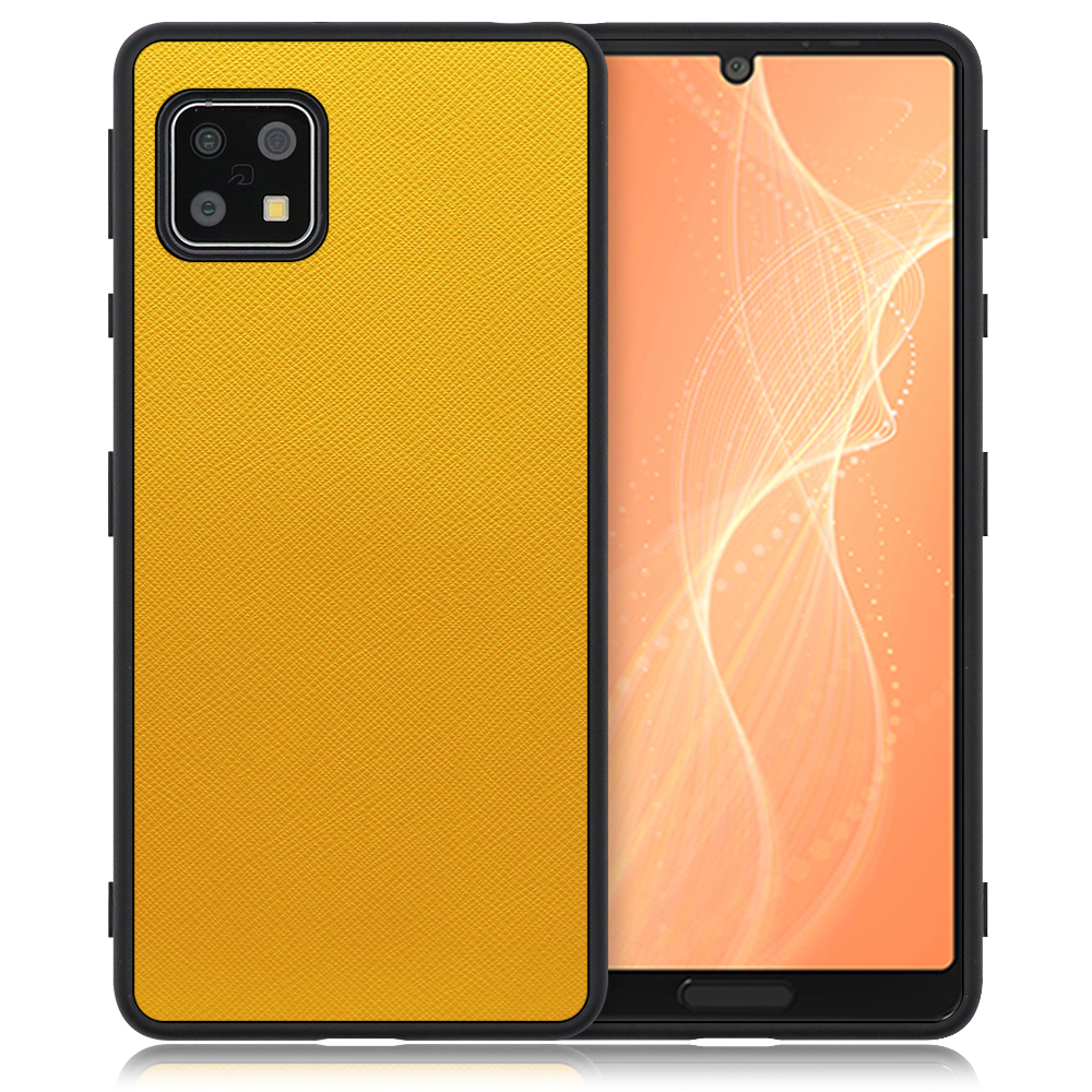 [ LOOF CASUAL-SHELL ] AQUOS sense4 / sense4 lite / sense5G sense 4 4lite 4basic 5G sense4lite sense4basic スマホケース 背面 ケース カバー ハードケース ストラップホール [ AQUOS sense4 / sense4 lite / sense5G / パンプキン ]