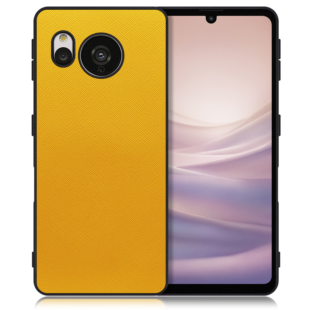 [ LOOF CASUAL-SHELL ] AQUOS sense7 Plus sense7plus 7plus sense 7 スマホケース 背面 ケース カバー ハードケース ストラップホール [ AQUOS sense7 Plus / パンプキン ]