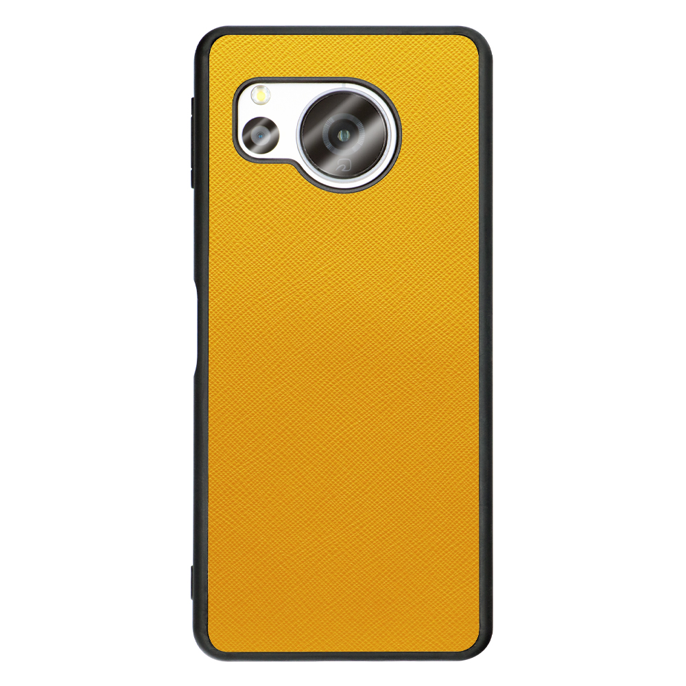 [ LOOF CASUAL-SHELL ] AQUOS sense8 スマホケース 背面 ケース カバー ハードケース ストラップホール [ パンプキン ]