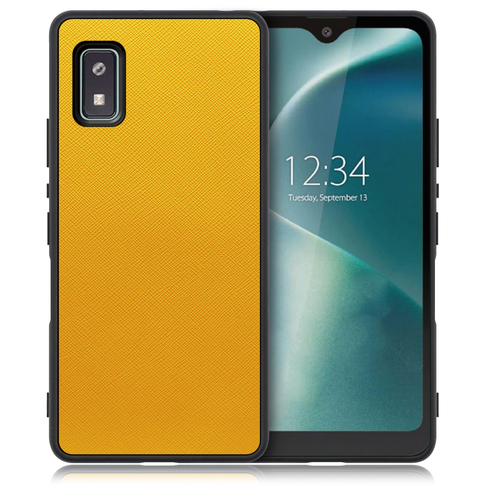 [ LOOF CASUAL-SHELL ] AQUOS wish/wish2 wish 2 スマホケース 背面 ケース カバー ハードケース ストラップホール [ AQUOS wish/wish2 / パンプキン ]