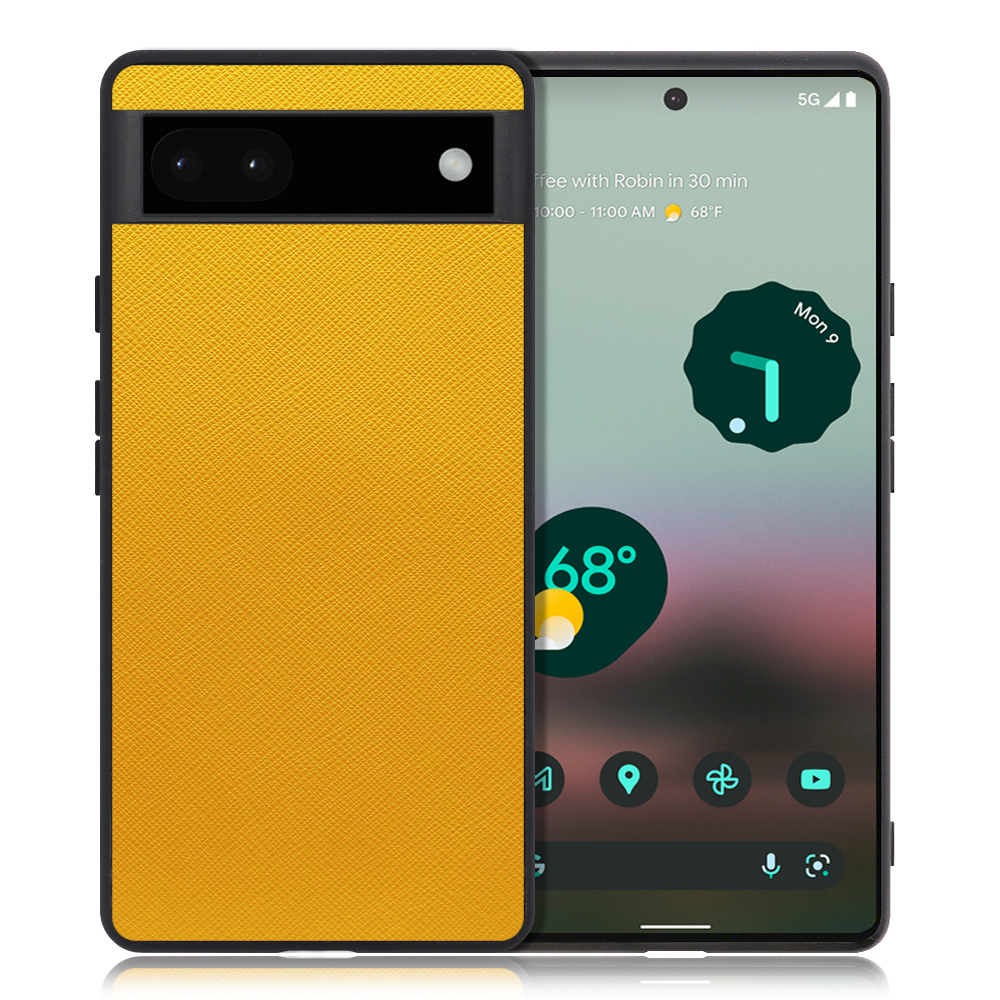 [ LOOF CASUAL-SHELL ] Google Pixel 6a googlepixel6a pixel6a スマホケース 背面 ケース カバー ハードケース ストラップホール [ Google Pixel 6a / パンプキン ]
