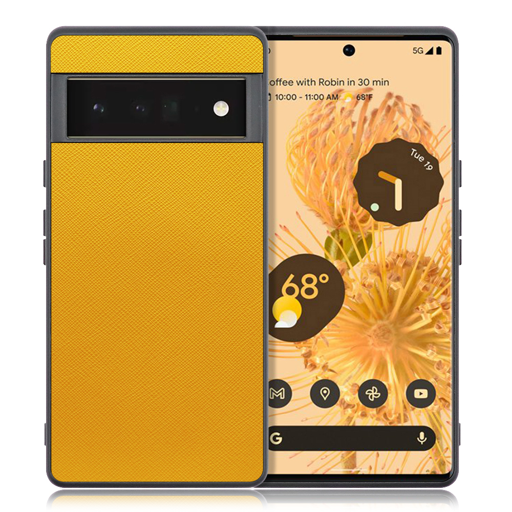 [ LOOF CASUAL-SHELL ] Google Pixel 6 Pro Googlepixel6pro 6pro プロ ピクセル6pro スマホケース 背面 ケース カバー ハードケース ストラップホール [ Google Pixel 6 Pro / パンプキン ]