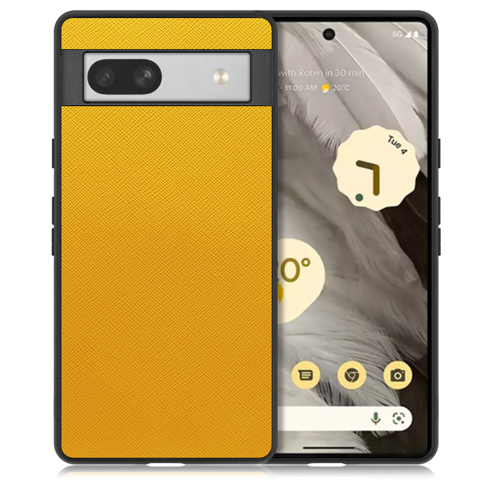 [ LOOF CASUAL-SHELL ] Google Pixel 7a googlepixel7a pixel7a スマホケース 背面 ケース カバー ハードケース ストラップホール [ Google Pixel 7a / パンプキン ]