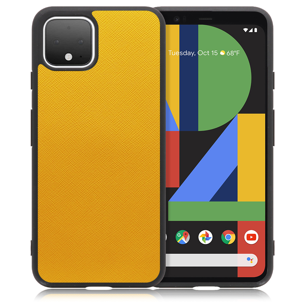 [ LOOF CASUAL-SHELL ] Google Pixel 4 googlepixel pixel4xl ピクセル4 スマホケース 背面 ケース カバー ハードケース ストラップホール [ Google Pixel 4 / パンプキン ]