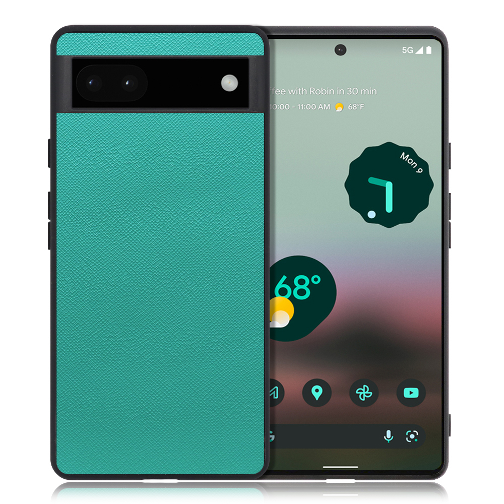 [ LOOF CASUAL-SHELL ] Google Pixel 6a googlepixel6a pixel6a スマホケース 背面 ケース カバー ハードケース ストラップホール [ Google Pixel 6a / ターコイズ ]