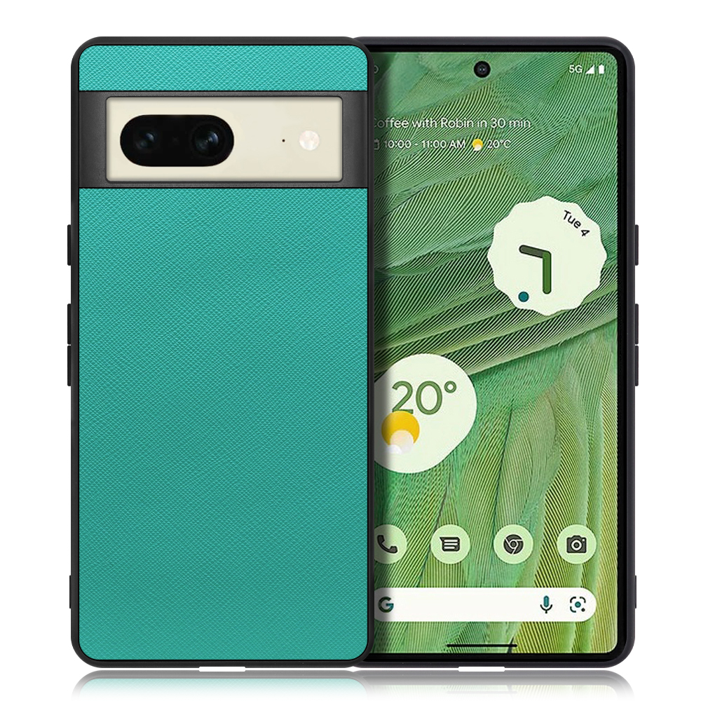 [ LOOF CASUAL-SHELL ] Google pixel 7 googlepixel7 pixel7 ピクセル7 スマホケース 背面 ケース カバー ハードケース ストラップホール [ Google Pixel 7 / ターコイズ ]