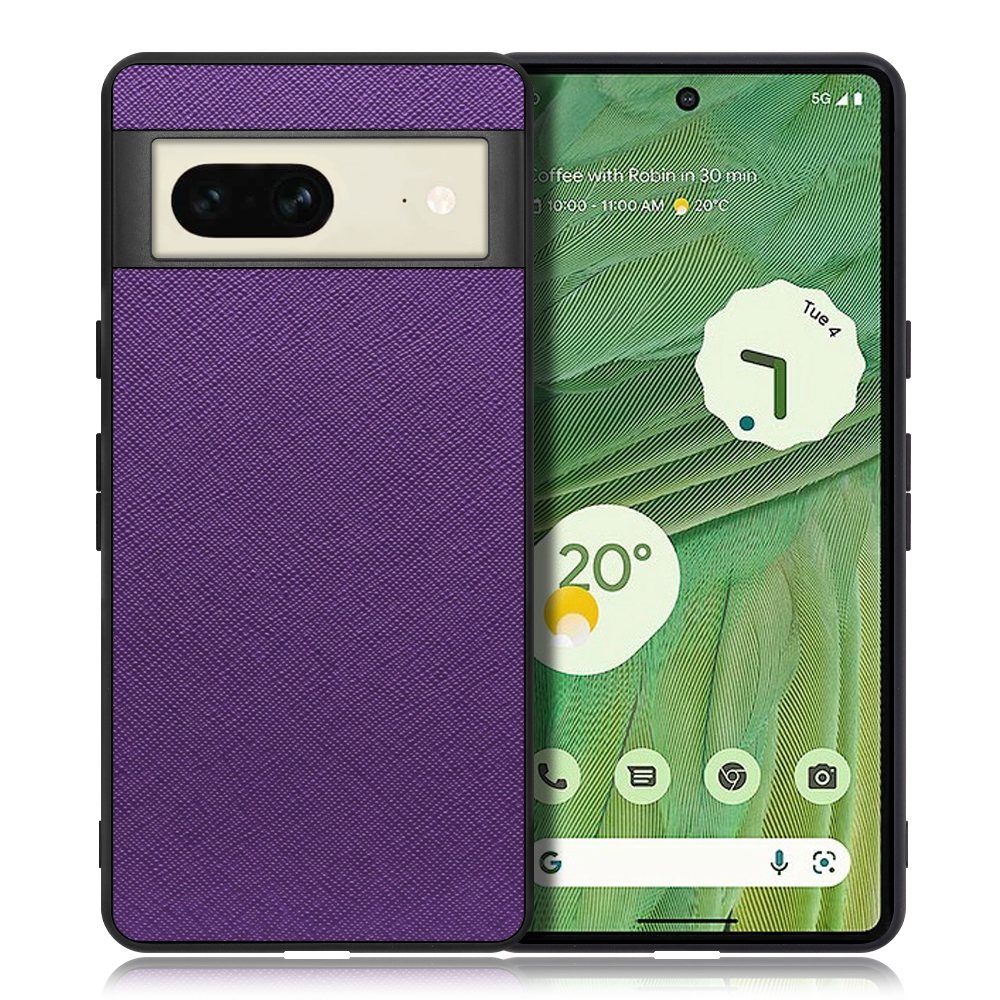 [ LOOF CASUAL-SHELL ] Google pixel 7 googlepixel7 pixel7 ピクセル7 スマホケース 背面 ケース カバー ハードケース ストラップホール [ Google Pixel 7 / バイオレット ]