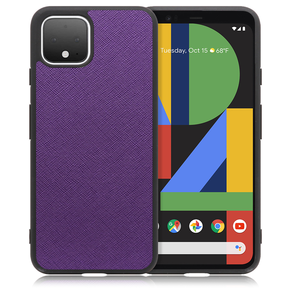 [ LOOF CASUAL-SHELL ] Google Pixel 4 googlepixel pixel4xl ピクセル4 スマホケース 背面 ケース カバー ハードケース ストラップホール [ Google Pixel 4 / バイオレット ]