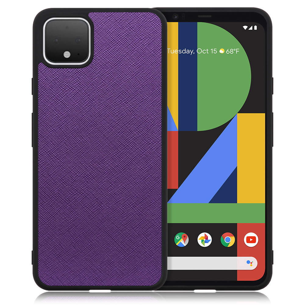 [ LOOF CASUAL-SHELL ] Google Pixel 4 XL googlepixel pixel4xl ピクセル4XL スマホケース 背面 ケース カバー ハードケース ストラップホール [ Google Pixel 4 XL / バイオレット ]
