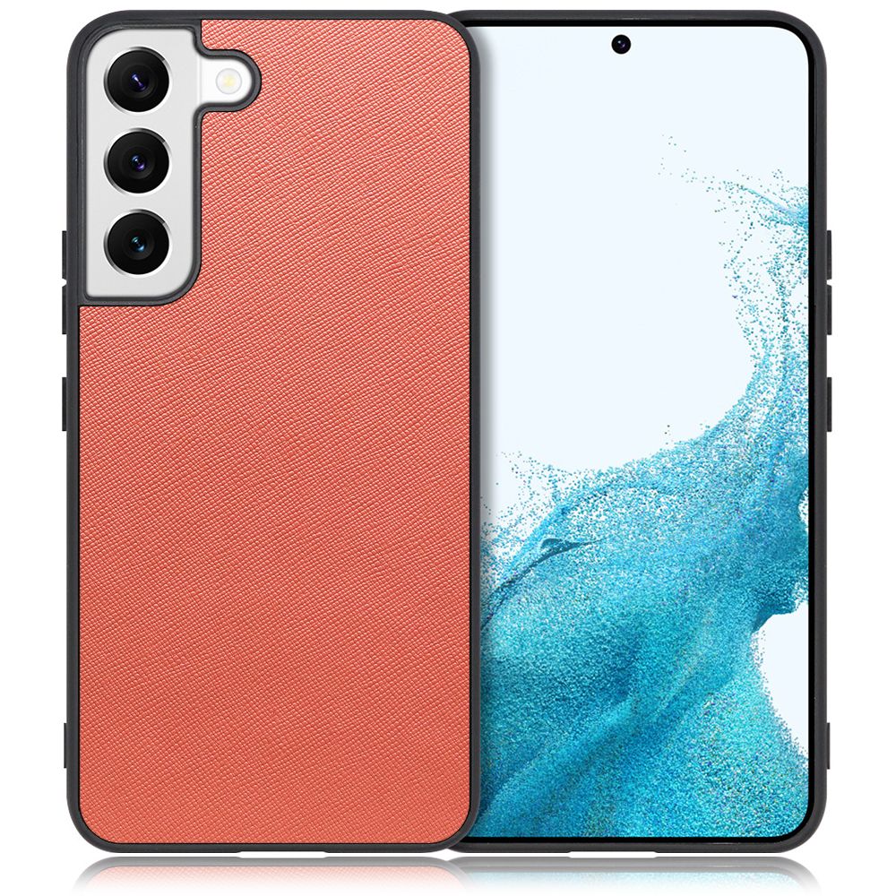 [ LOOF CASUAL-SHELL ] Galaxy S22 / SC-51C / SCG13 s 22 スマホケース 背面 ケース カバー ハードケース ストラップホール [ Galaxy S22 / コスモス ]