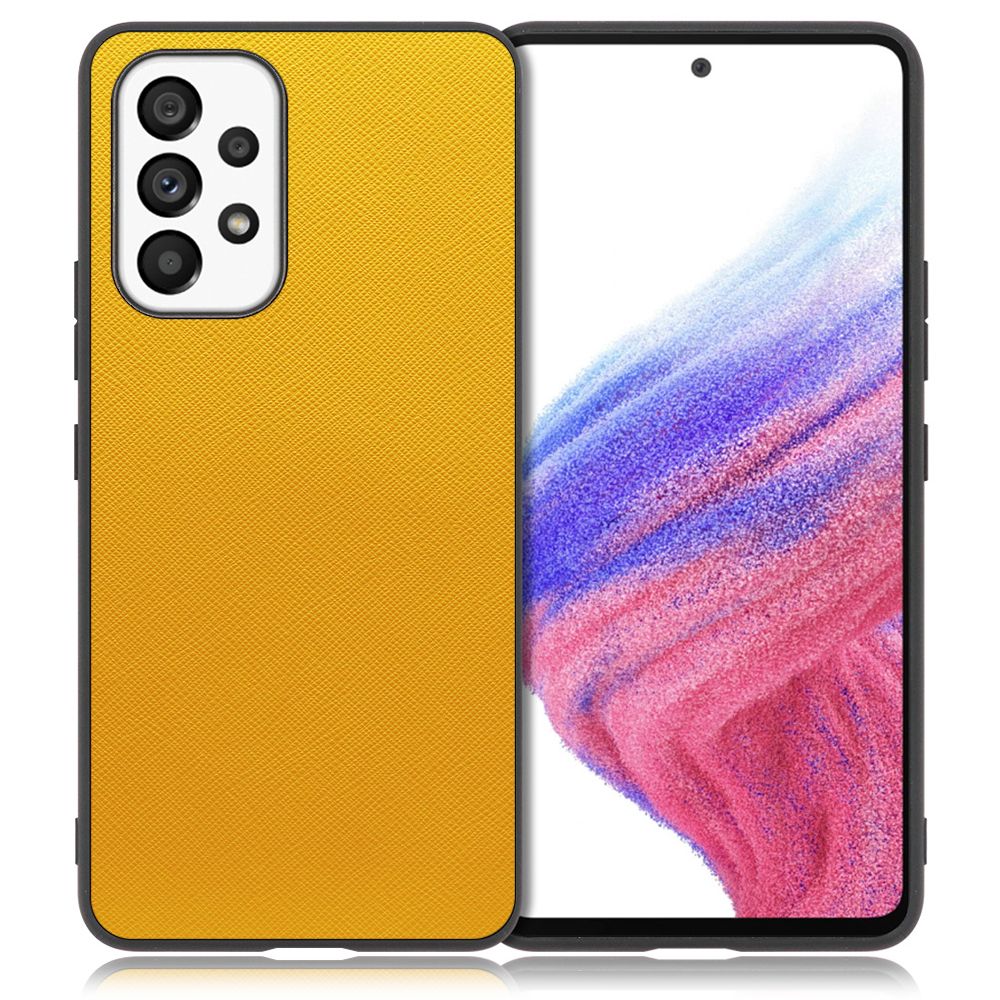 [ LOOF CASUAL-SHELL ] Galaxy A53 5G / SC-53C / SCG15 a535g スマホケース 背面 ケース カバー ハードケース ストラップホール [ Galaxy A53 5G / パンプキン ]
