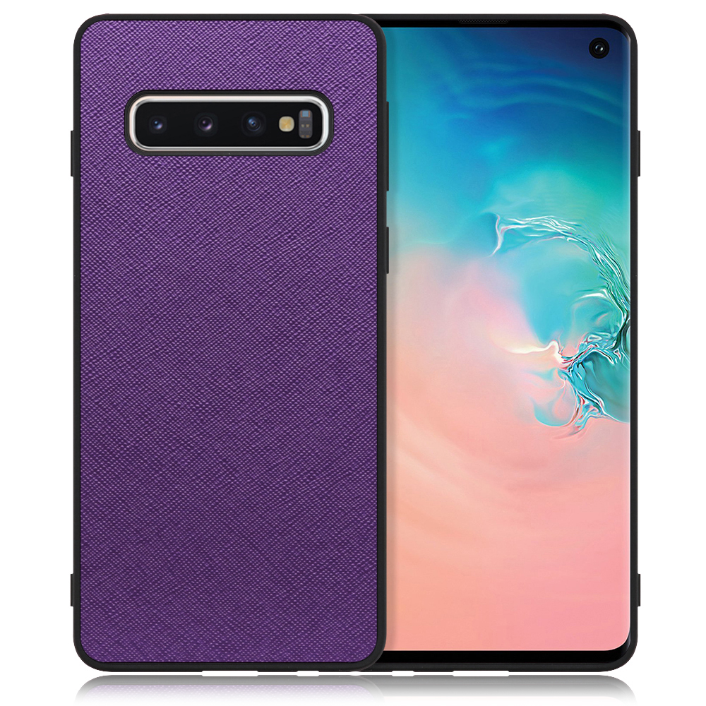 LooCo Official Shop LOOF CASUAL-SHELL Galaxy S10 SC-03L SCV41  galaxys10 スマホケース 背面 ケース カバー ハードケース ストラップホール Galaxy S10 バイオレット