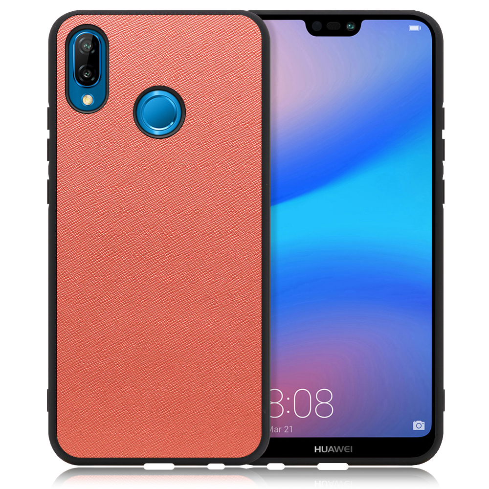 [ LOOF CASUAL-SHELL ] HUAWEI P20 lite p20lite スマホケース 背面 ケース カバー ハードケース ストラップホール [ HUAWEI P20 lite / コスモス ]