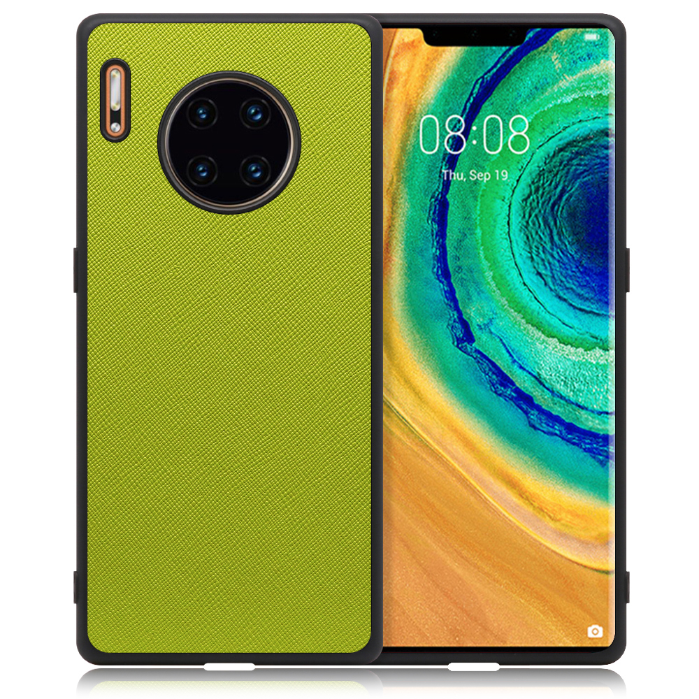 [ LOOF CASUAL-SHELL ] HUAWEI Mate 30 Pro 5G mate30pro5g mate30 30pro プロ スマホケース 背面 ケース カバー ハードケース ストラップホール [ HUAWEI Mate 30 Pro 5G / ライムグリーン ]