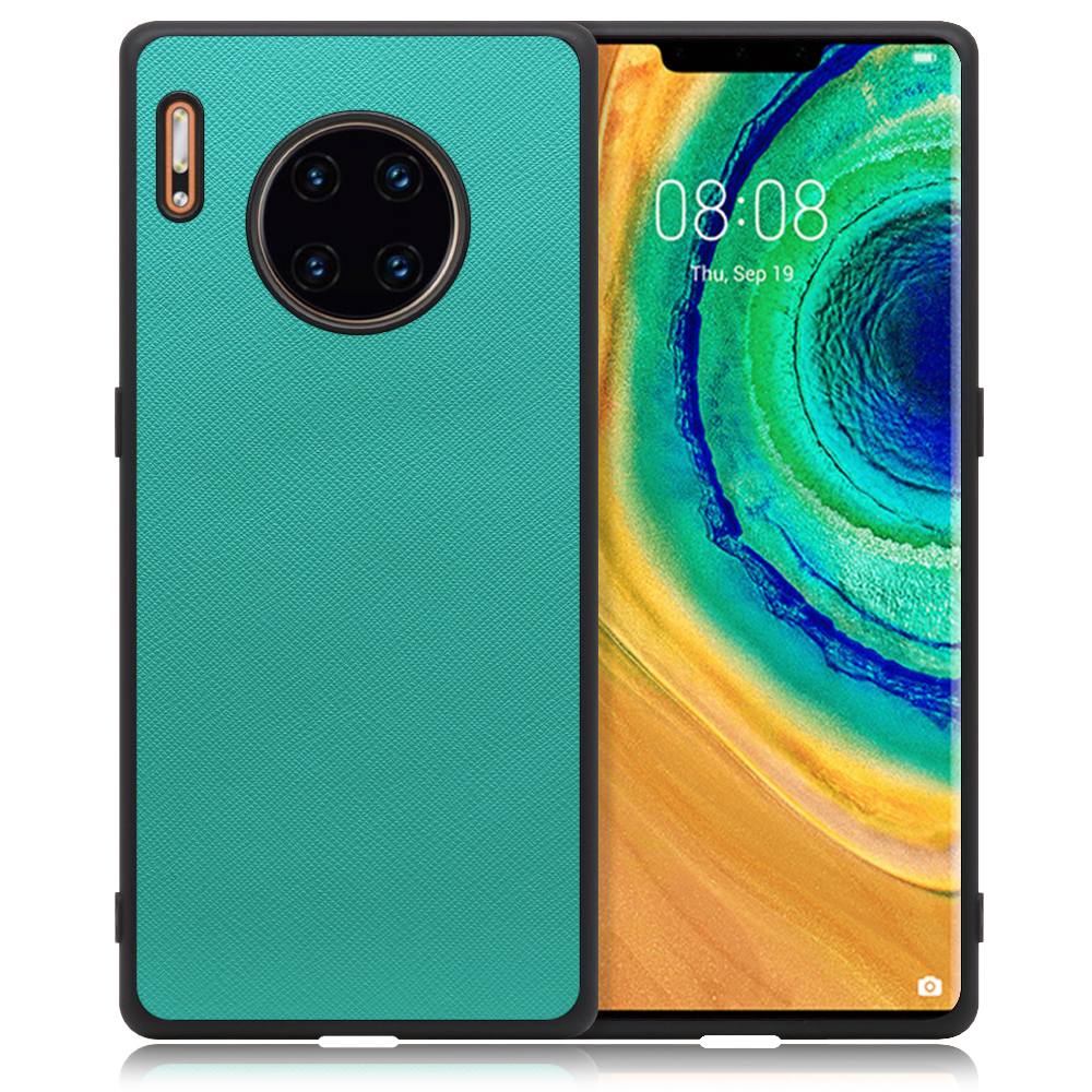 [ LOOF CASUAL-SHELL ] HUAWEI Mate 30 Pro 5G mate30pro5g mate30 30pro プロ スマホケース 背面 ケース カバー ハードケース ストラップホール [ HUAWEI Mate 30 Pro 5G / ターコイズ ]
