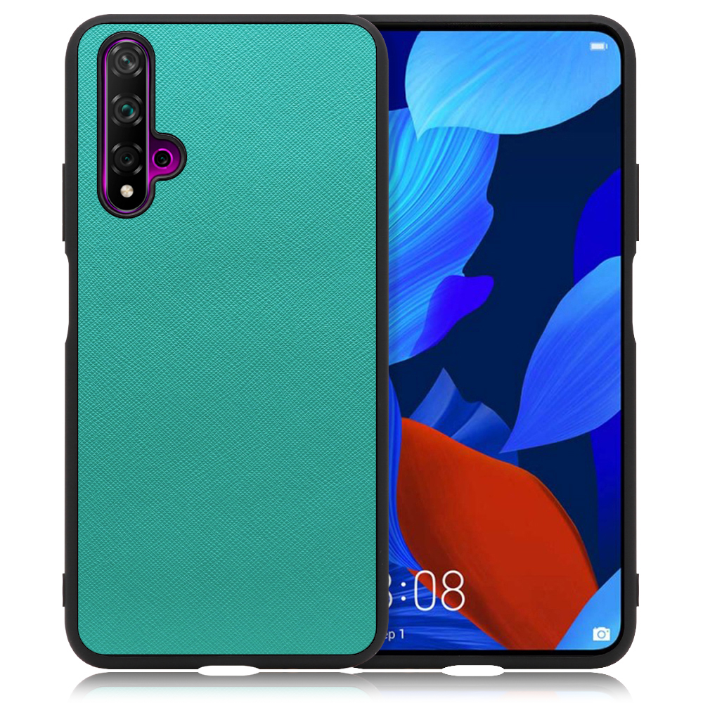 [ LOOF CASUAL-SHELL ] HUAWEI nova 5T nova5t スマホケース 背面 ケース カバー ハードケース ストラップホール [ HUAWEI nova 5T / ターコイズ ]