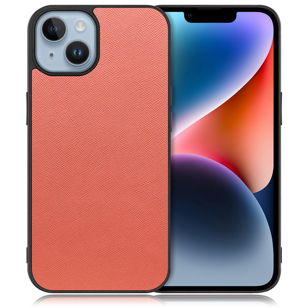 [ LOOF CASUAL-SHELL ] iPhone 14 iphone14 スマホケース 背面 ケース カバー ハードケース ストラップホール [ iPhone 14 / コスモス ]