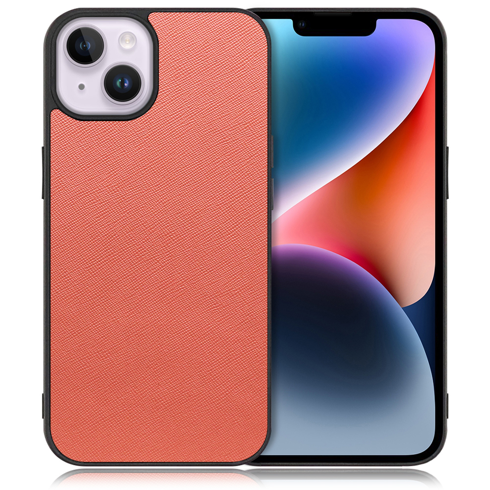 [ LOOF CASUAL-SHELL ] iPhone 14 Plus iphone14plus 14plus 14+ プラス スマホケース 背面 ケース カバー ハードケース ストラップホール [ iPhone 14 Plus / コスモス ]