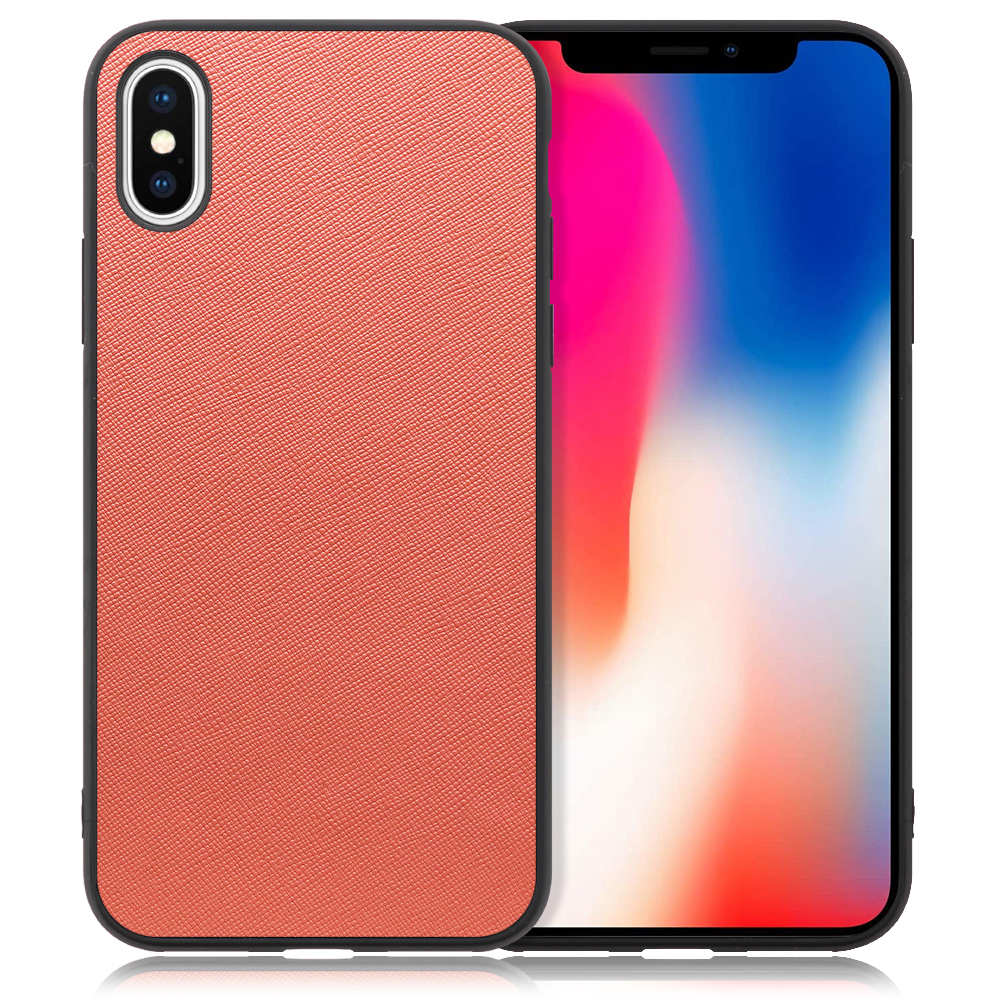 [ LOOF CASUAL-SHELL ] iPhone X / XS iPhonex iPhonexs スマホケース 背面 ケース カバー ハードケース ストラップホール [ iPhone X / XS / コスモス ]