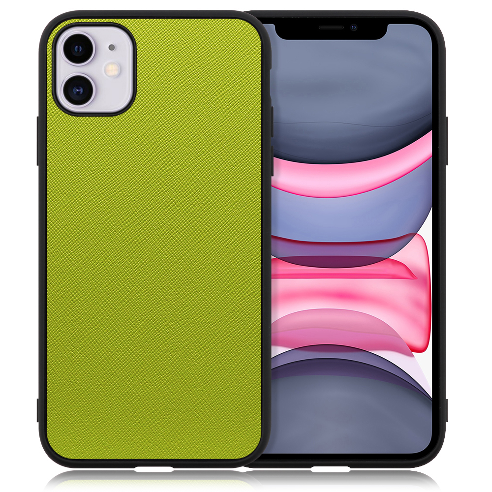 LooCo Official Shop LOOF CASUAL-SHELL iPhone 11 iPhone11 スマホケース 背面 ケース カバー ハードケース ストラップホール iPhone 11 ライムグリーン iPhone11 スマホケース
