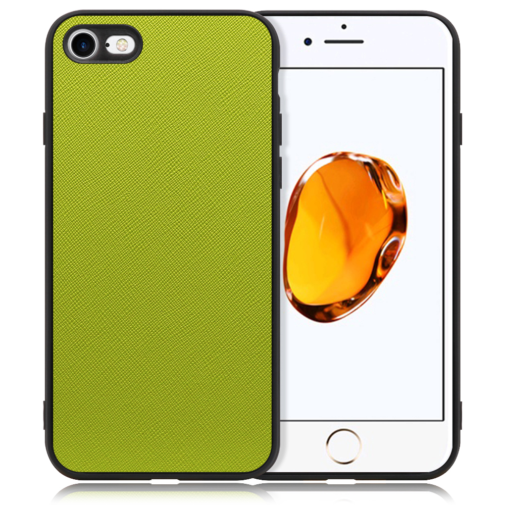 [ LOOF CASUAL-SHELL ] iPhone 7 / 8 / SE (第2/3世代) iphone7 iphone8 iphonese se2 se3 スマホケース 背面 ケース カバー ハードケース ストラップホール [ iPhone 7 / 8 / SE (第2/3世代) / ライムグリーン ]