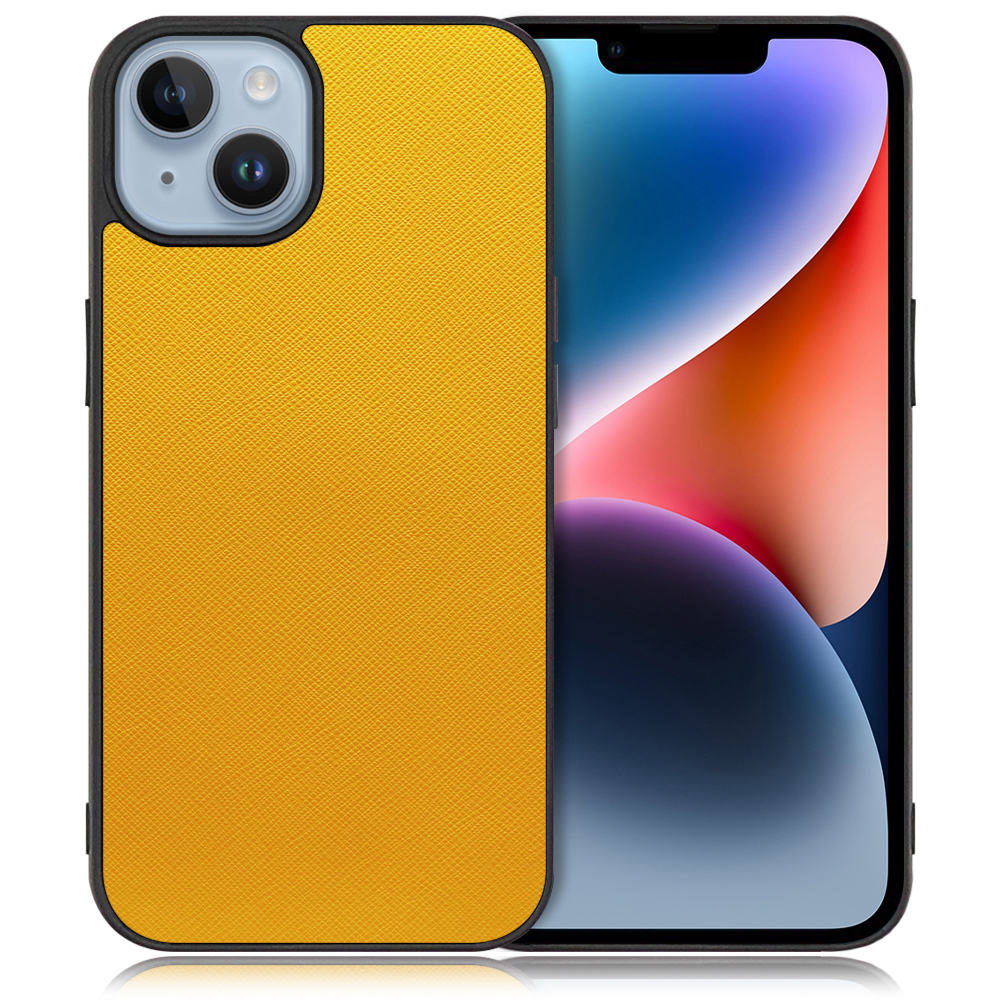 [ LOOF CASUAL-SHELL ] iPhone 14 iphone14 スマホケース 背面 ケース カバー ハードケース ストラップホール [ iPhone 14 / パンプキン ]