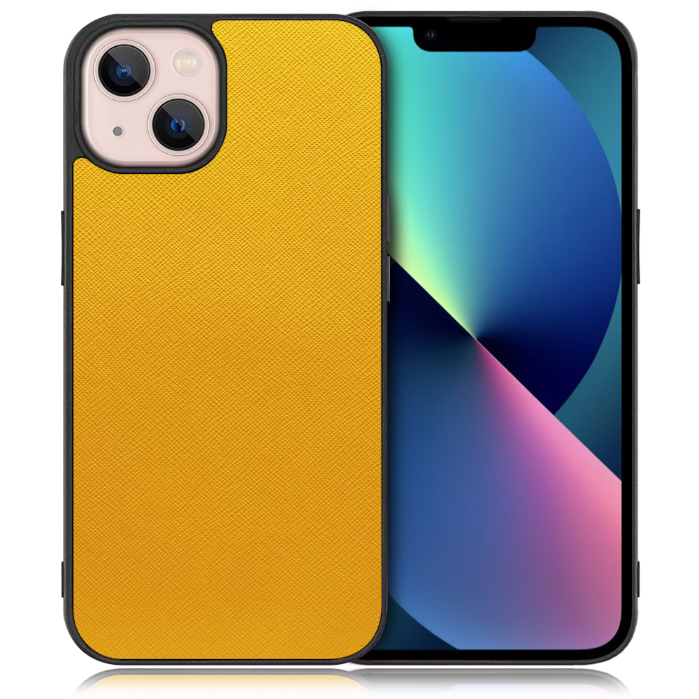 [ LOOF CASUAL-SHELL ] iPhone 13 iphone13 スマホケース 背面 ケース カバー ハードケース ストラップホール [ iPhone 13 / パンプキン ]