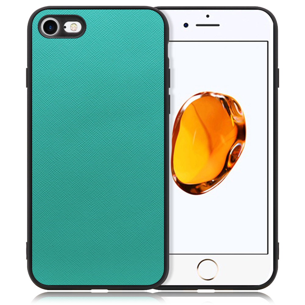 [ LOOF CASUAL-SHELL ] iPhone 7 / 8 / SE (第2/3世代) iphone7 iphone8 iphonese se2 se3 スマホケース 背面 ケース カバー ハードケース ストラップホール [ iPhone 7 / 8 / SE (第2/3世代) / ターコイズ ]