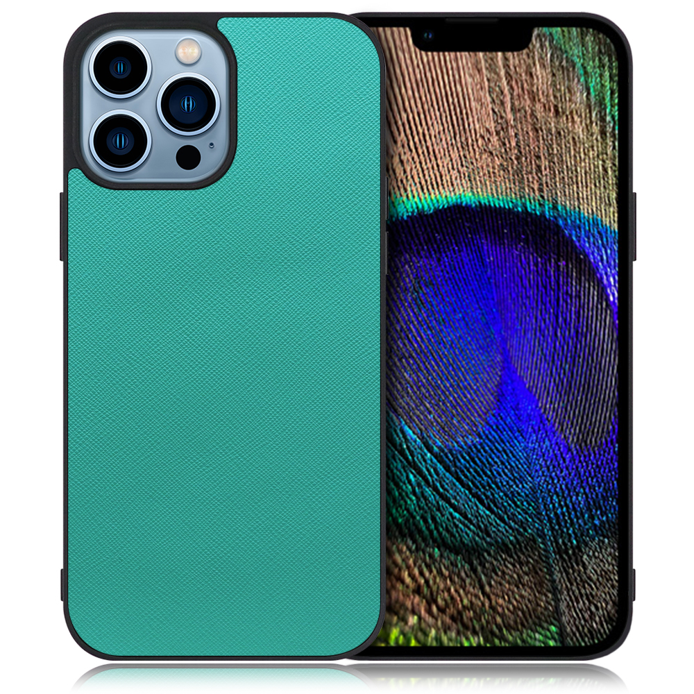[ LOOF CASUAL-SHELL ] iPhone 13 Pro iphone13pro 13pro プロ スマホケース 背面 ケース カバー ハードケース ストラップホール [ iPhone 13 Pro / ターコイズ ]