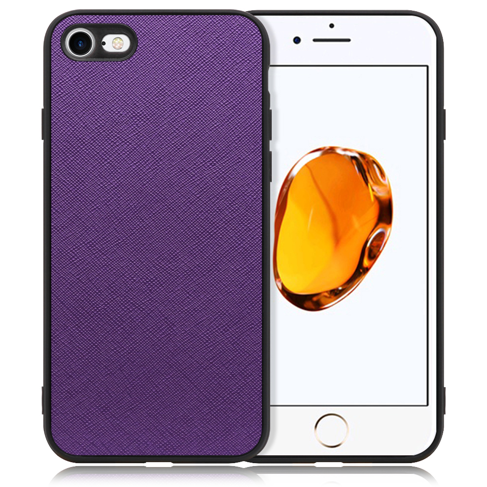 [ LOOF CASUAL-SHELL ] iPhone 7 / 8 / SE (第2/3世代) iphone7 iphone8 iphonese se2 se3 スマホケース 背面 ケース カバー ハードケース ストラップホール [ iPhone 7 / 8 / SE (第2/3世代) / バイオレット ]