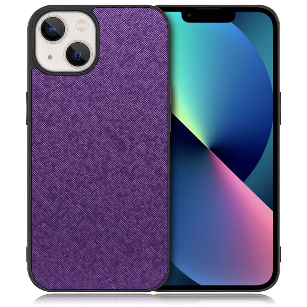 [ LOOF CASUAL-SHELL ] iPhone 13 mini iphone13mini 13mini ミニ スマホケース 背面 ケース カバー ハードケース ストラップホール [ iPhone 13 mini / バイオレット ]