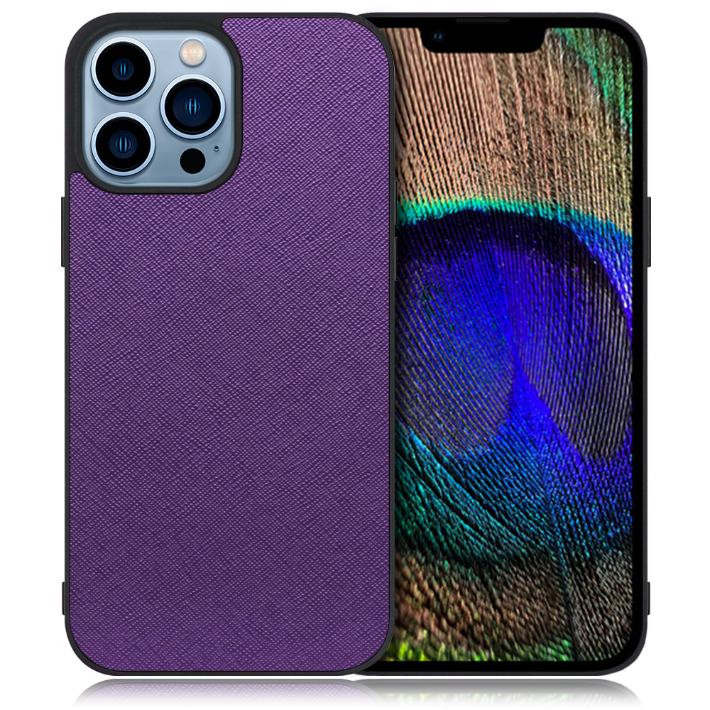 [ LOOF CASUAL-SHELL ] iPhone 13 Pro iphone13pro 13pro プロ スマホケース 背面 ケース カバー ハードケース ストラップホール [ iPhone 13 Pro / バイオレット ]